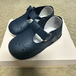 L’Amour Navy Birdie Mary Jane Shoes